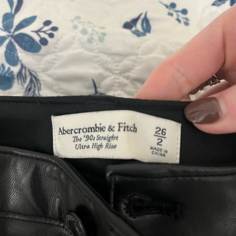 size 2 leather pants